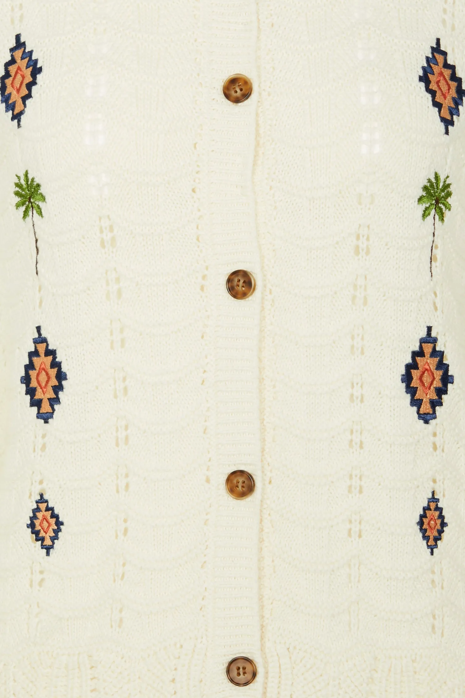 St Tropez Pointelle Cardigan