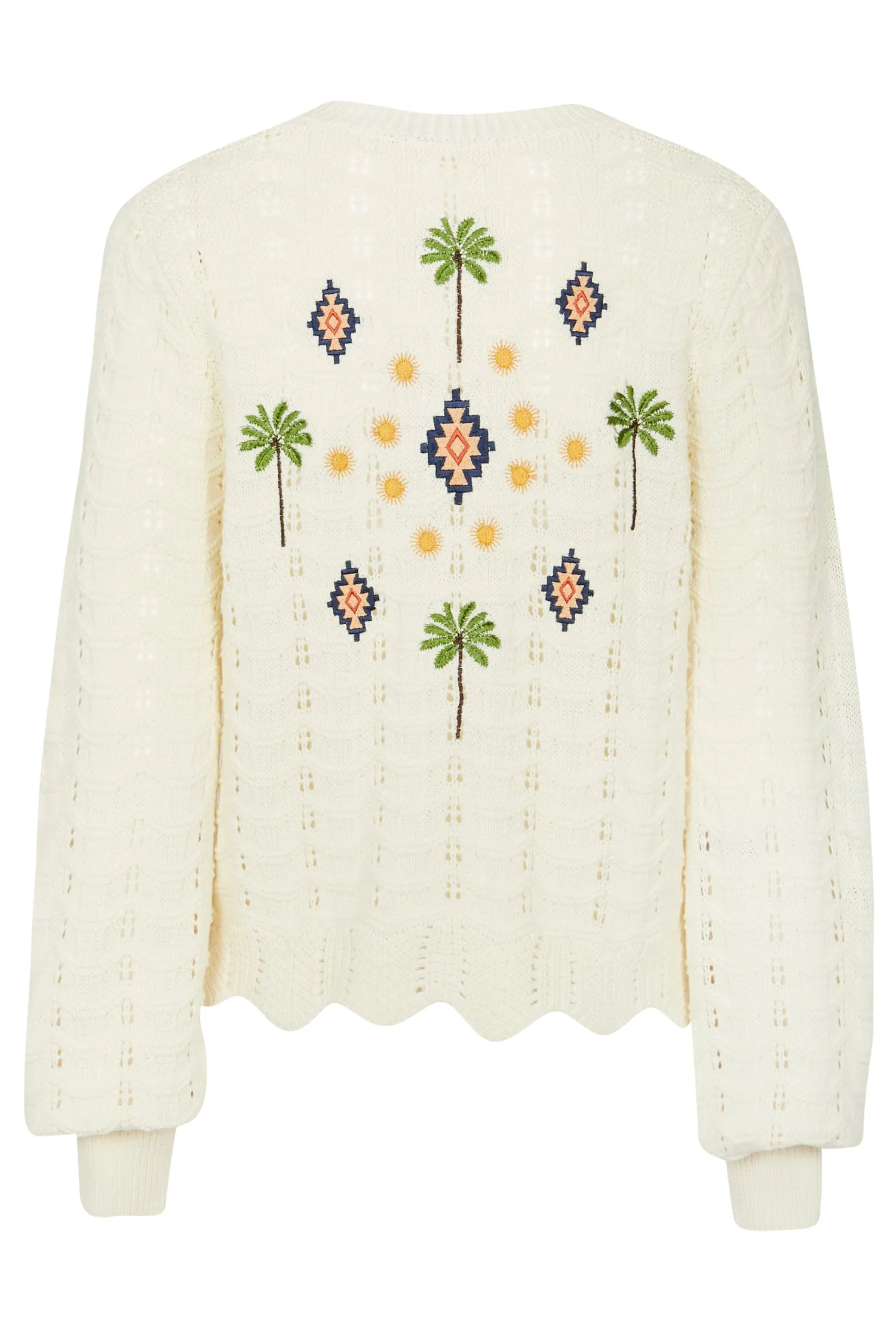 St Tropez Pointelle Cardigan