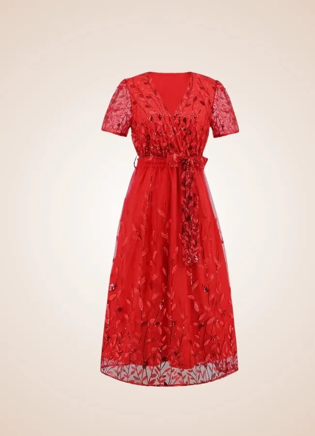 Steampunk Summer Long Dress