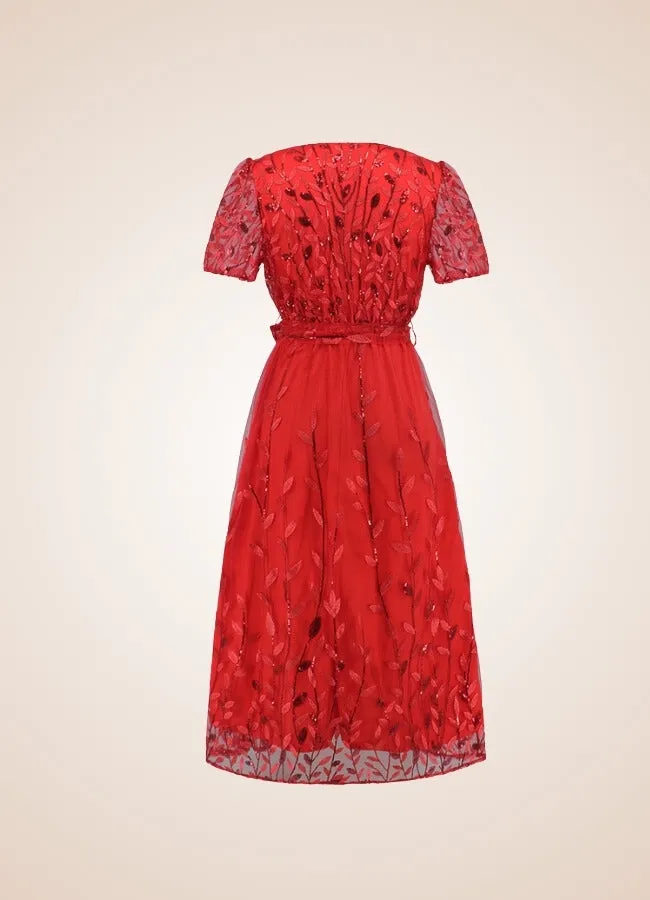 Steampunk Summer Long Dress