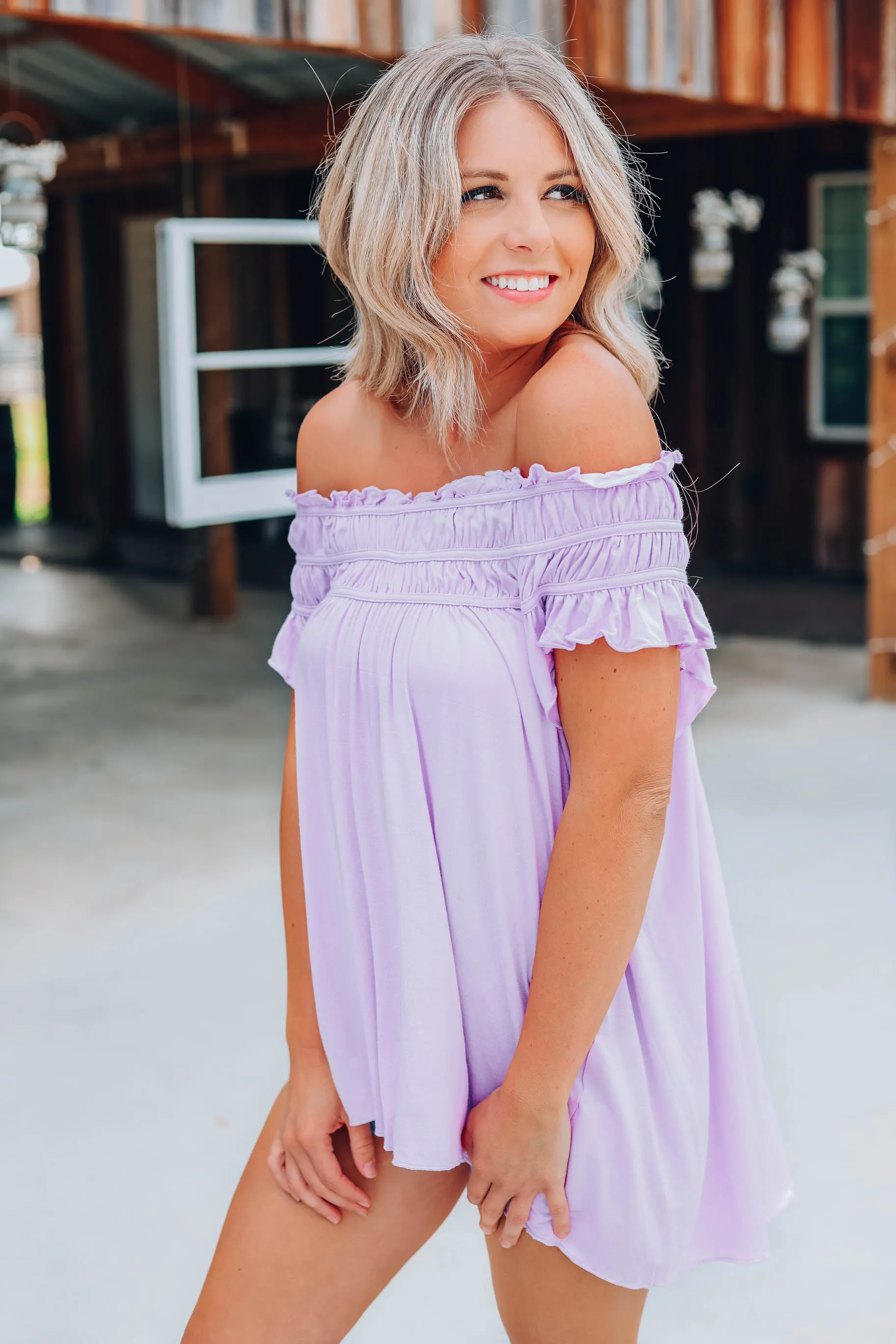 Stevi Smocked Tank