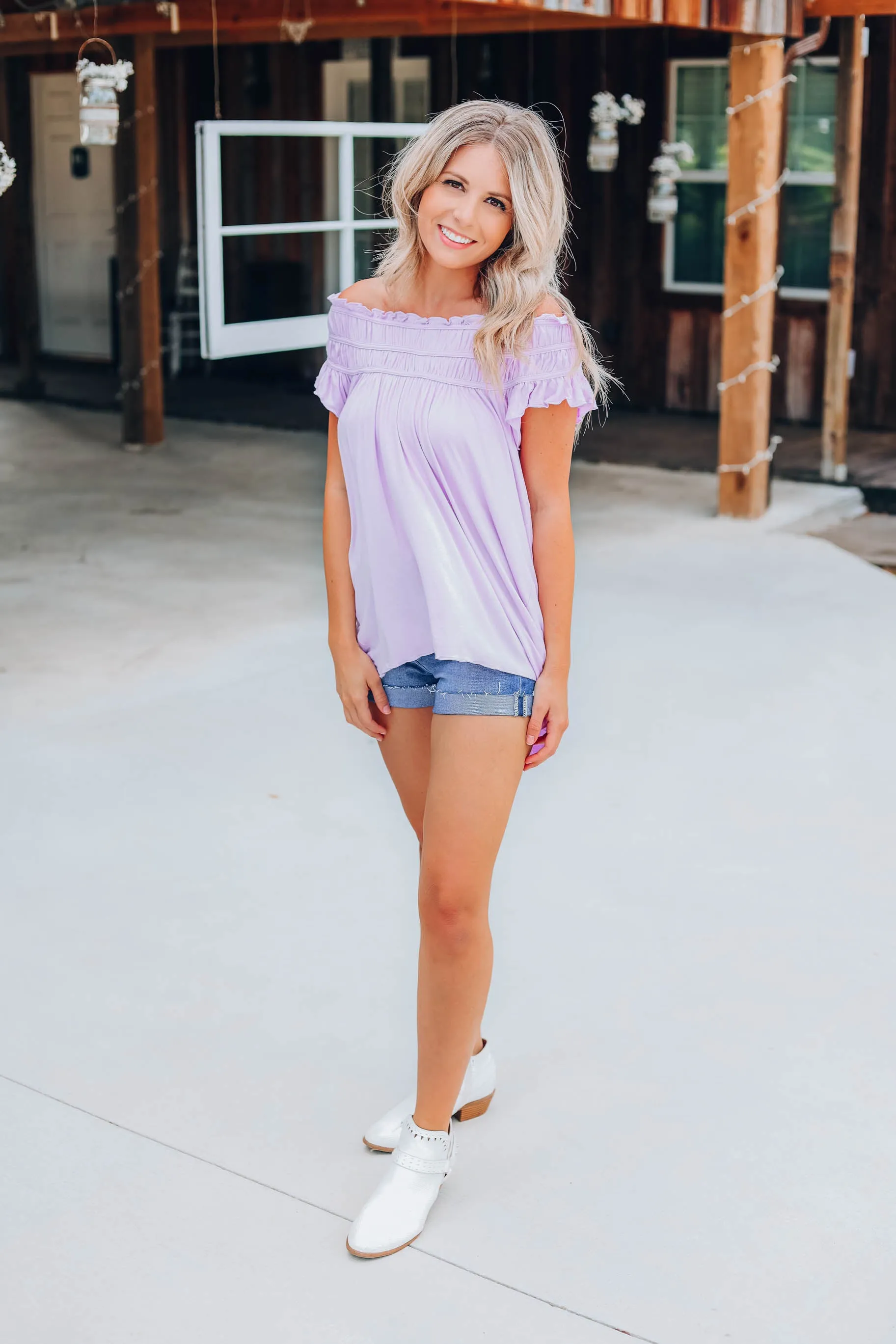 Stevi Smocked Tank