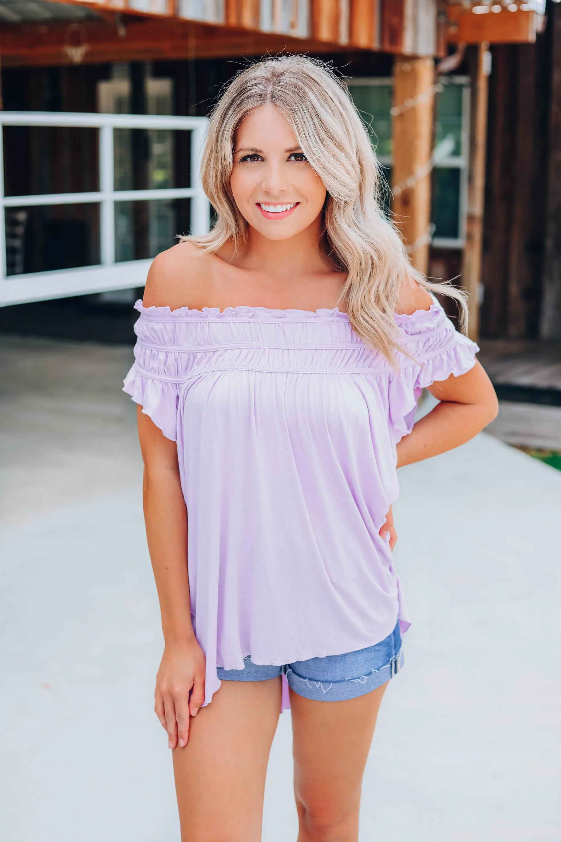Stevi Smocked Tank