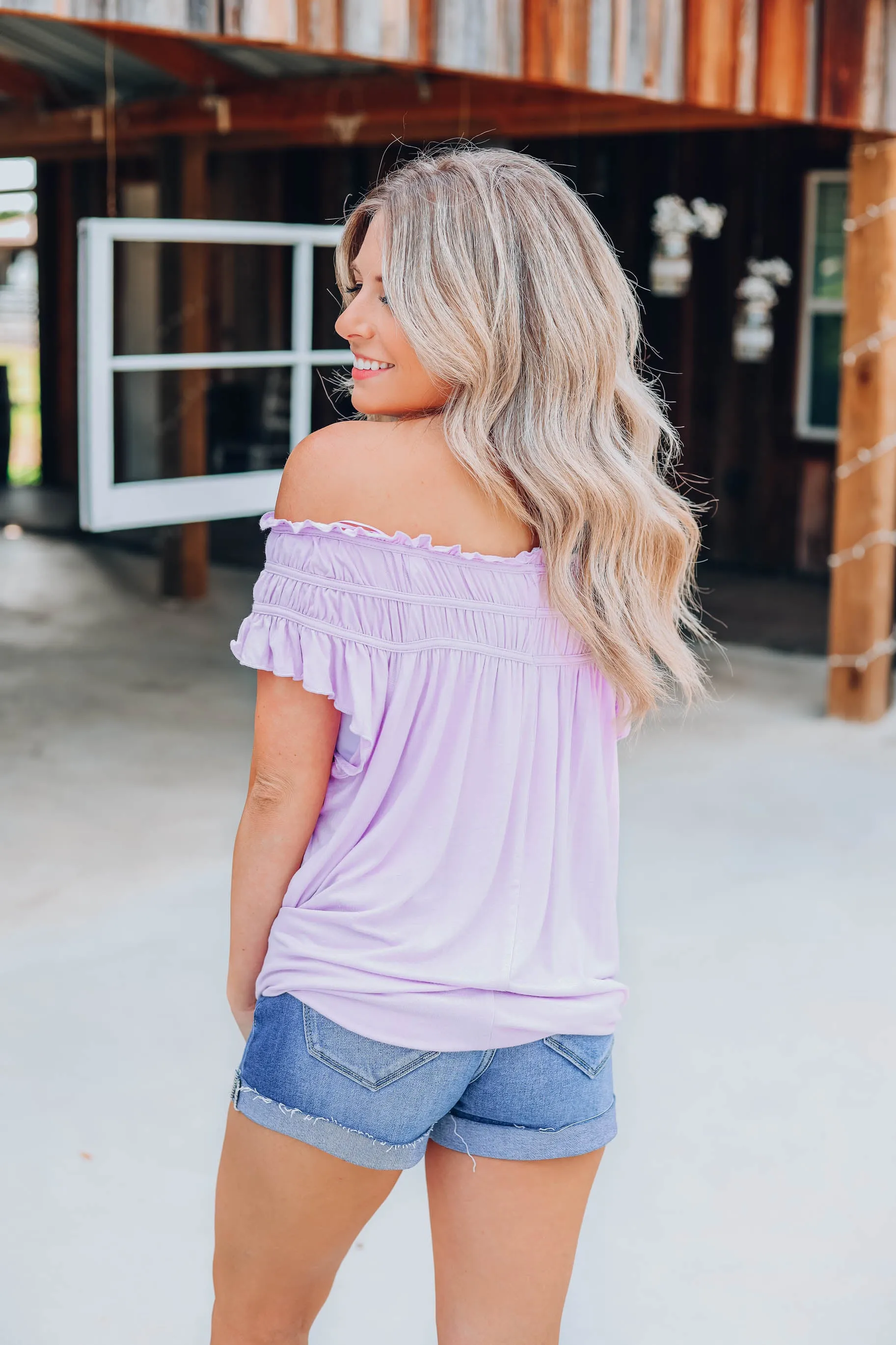Stevi Smocked Tank