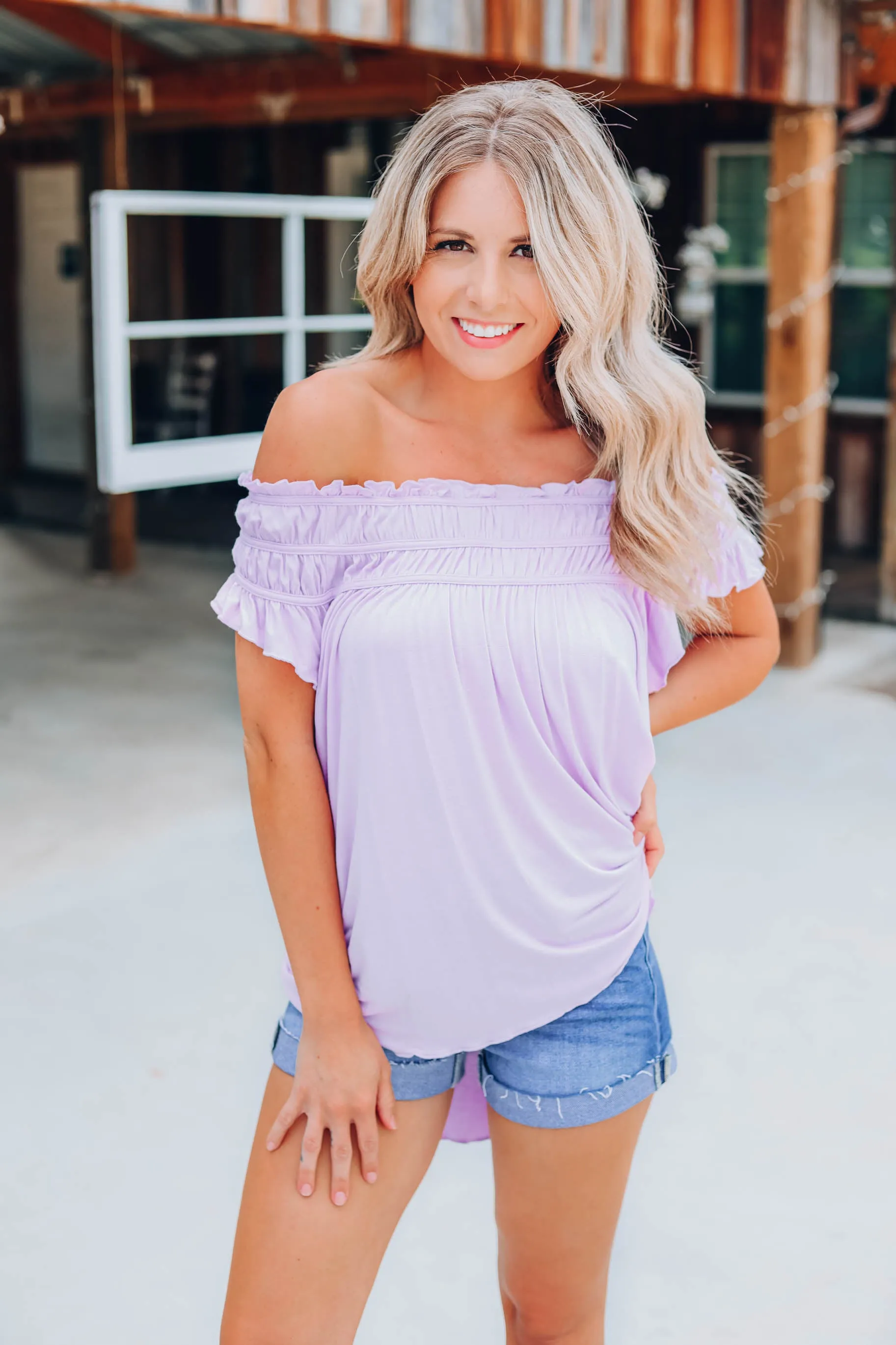 Stevi Smocked Tank