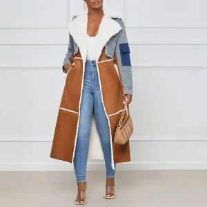 Street Hipster Lamb Wool Coat