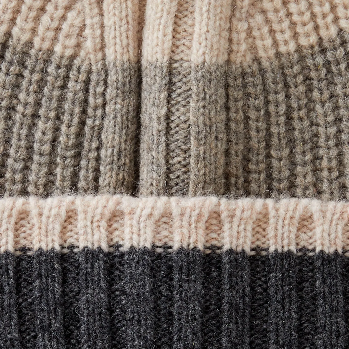 Striped Multicolor Benie Hat
