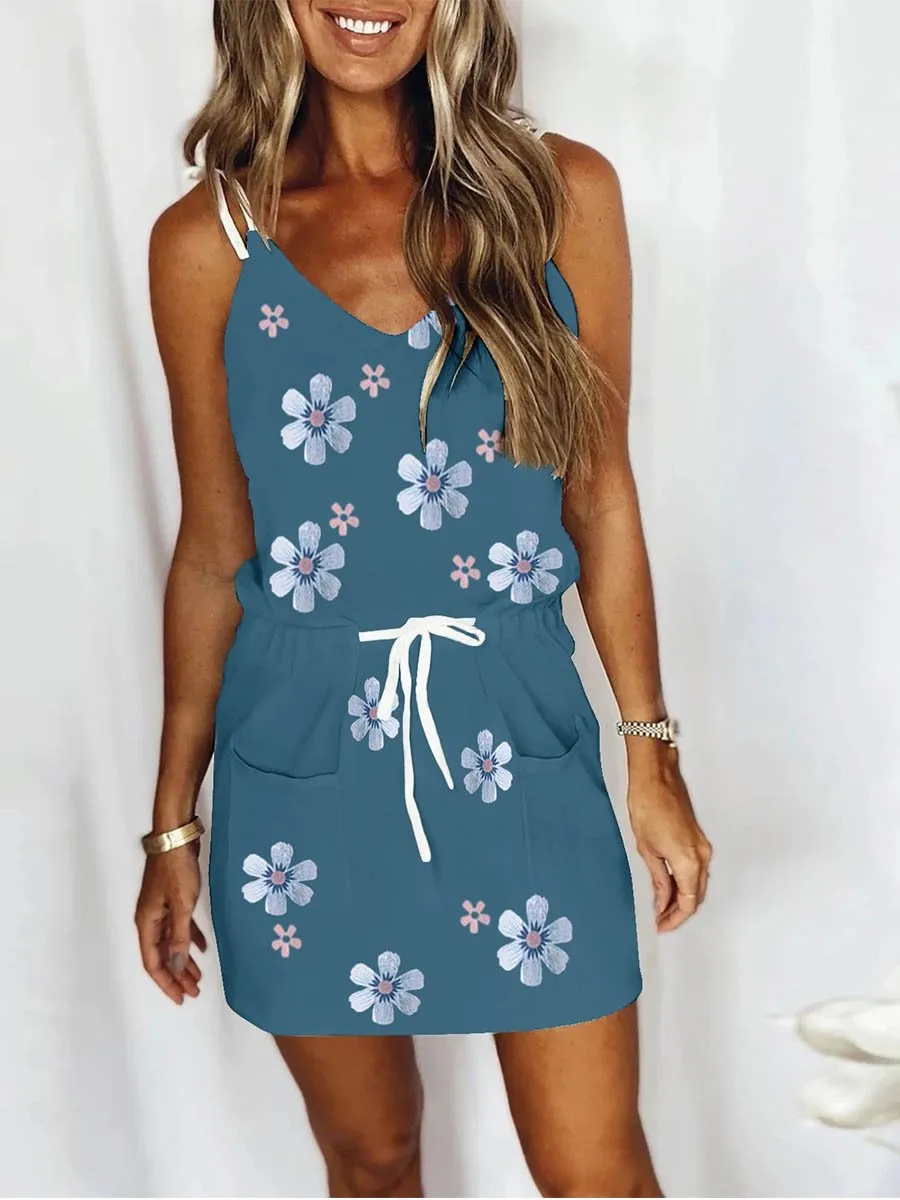 Stunncal Sling Skirt Dress
