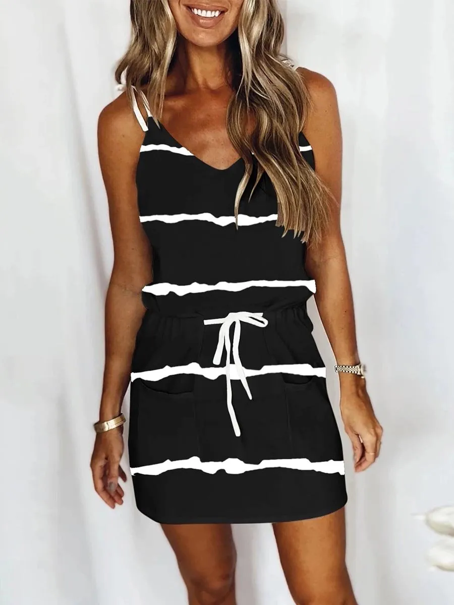 Stunncal Sling Skirt Dress