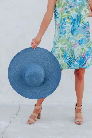 Summer Blues Sun Hat