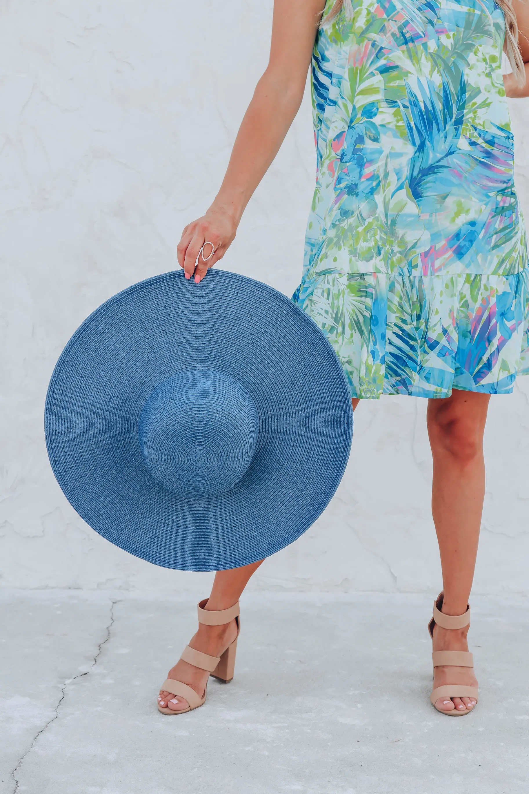 Summer Blues Sun Hat