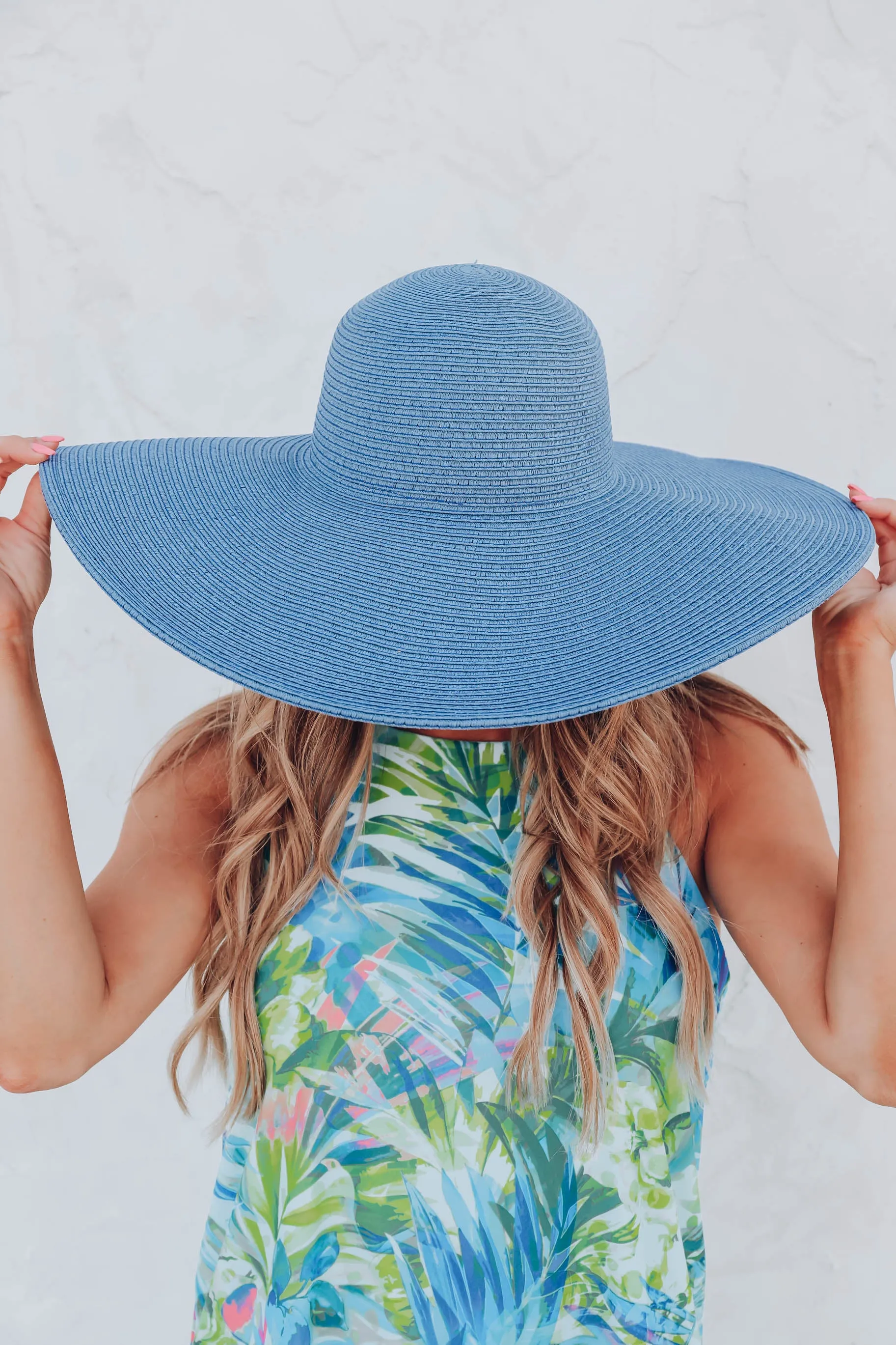 Summer Blues Sun Hat