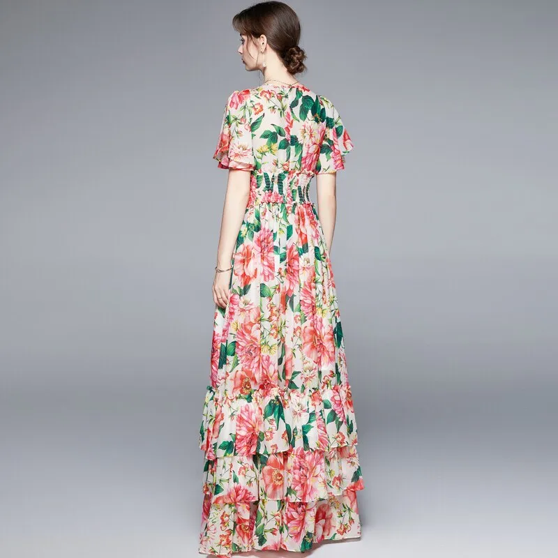 Summer Boho Maxi Long Dress
