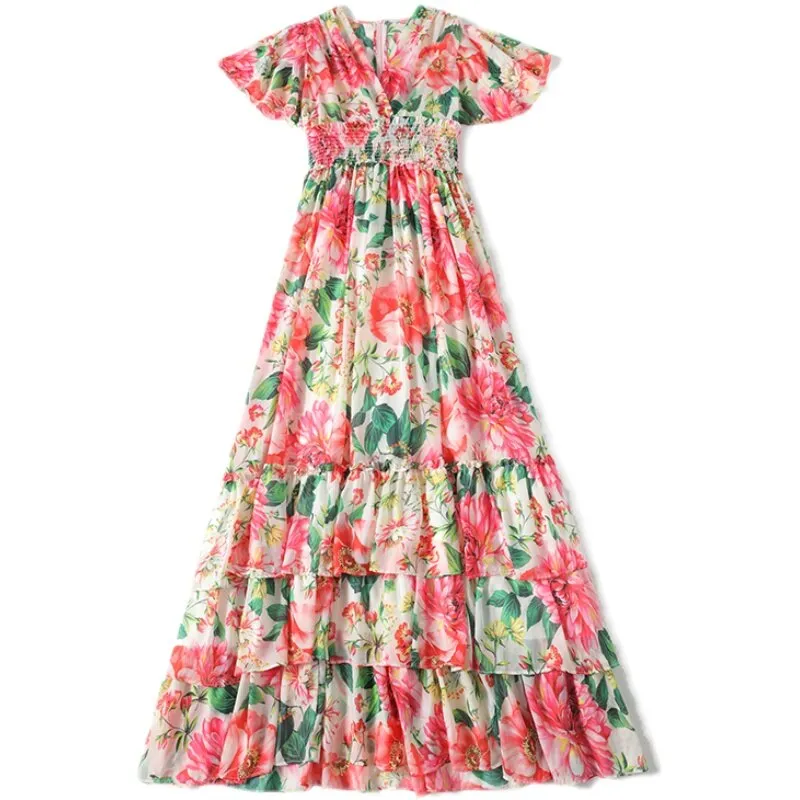 Summer Boho Maxi Long Dress