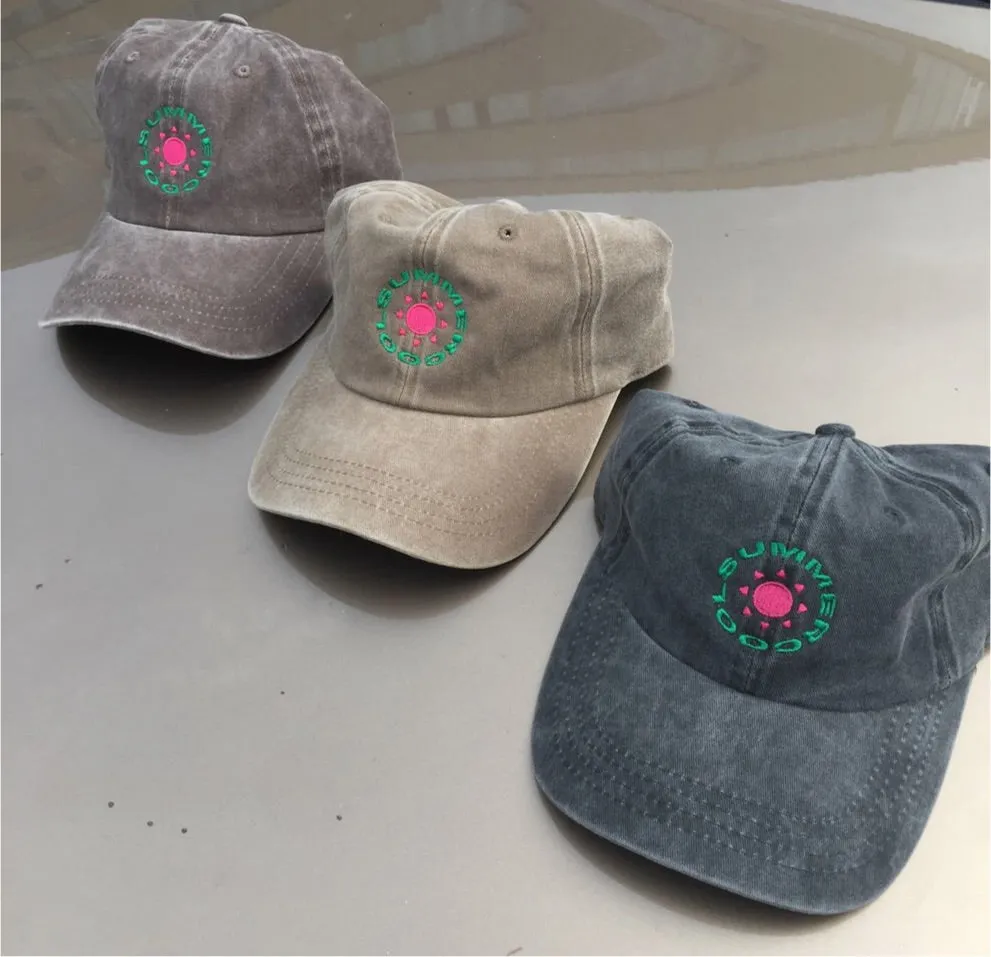 Summer Cool Sun Logo Cap