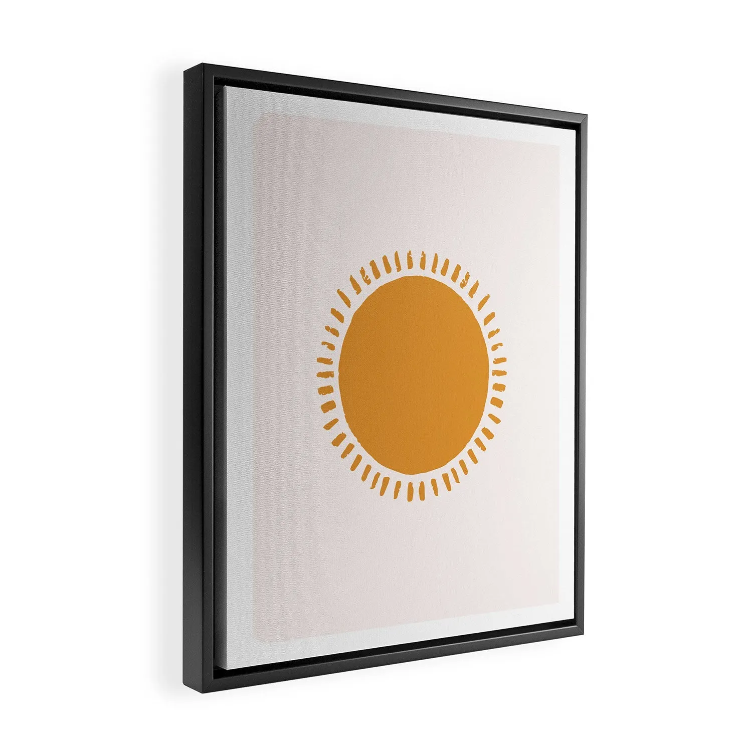 Summer Desert Sun Art Canvas