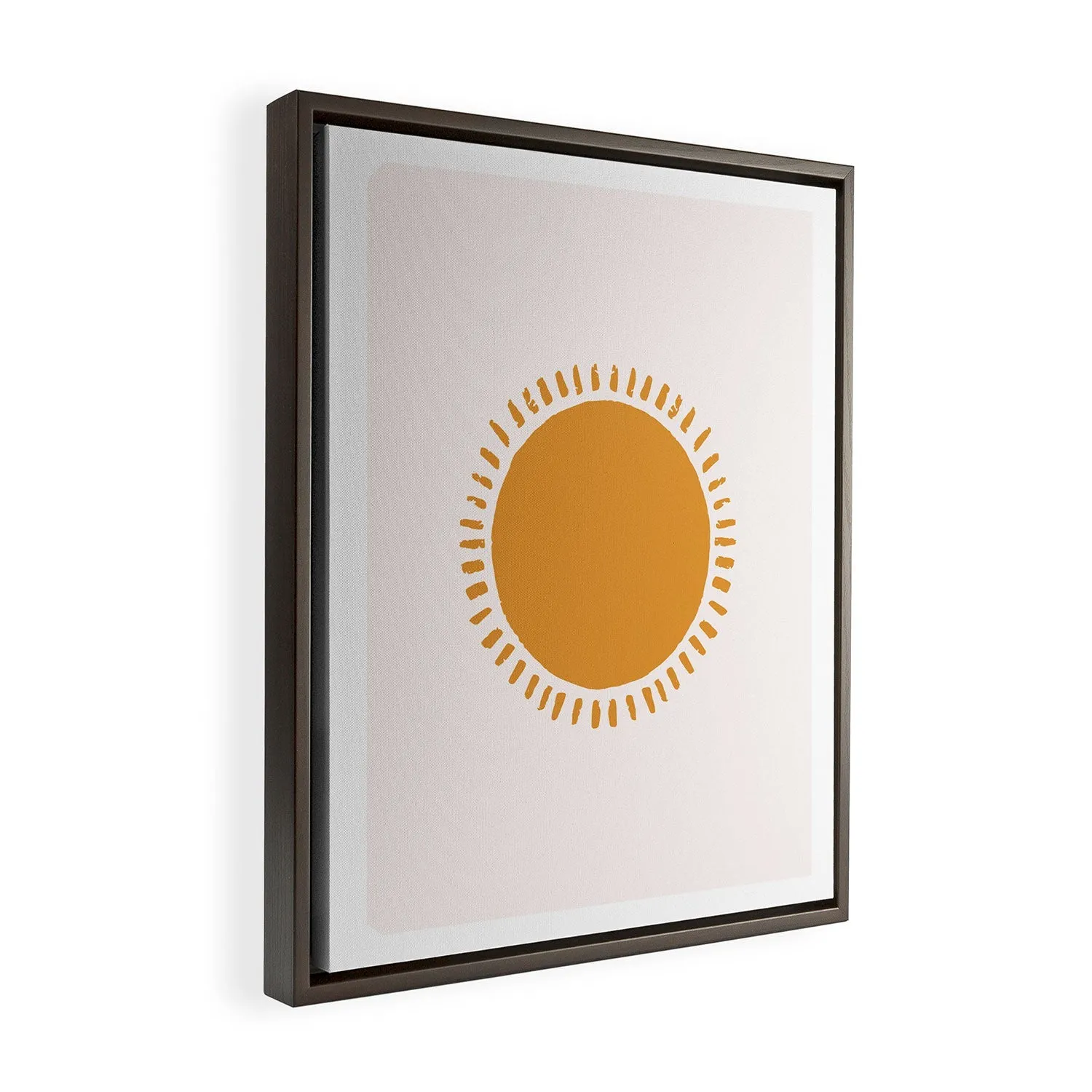 Summer Desert Sun Art Canvas