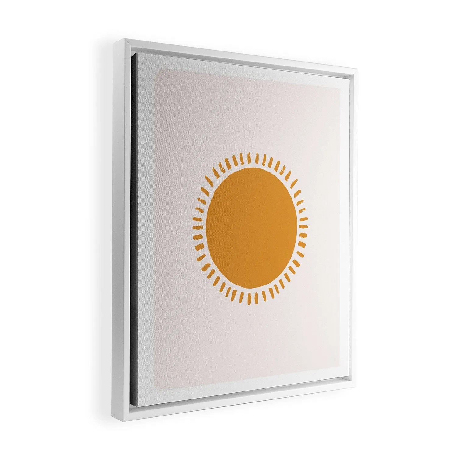 Summer Desert Sun Art Canvas