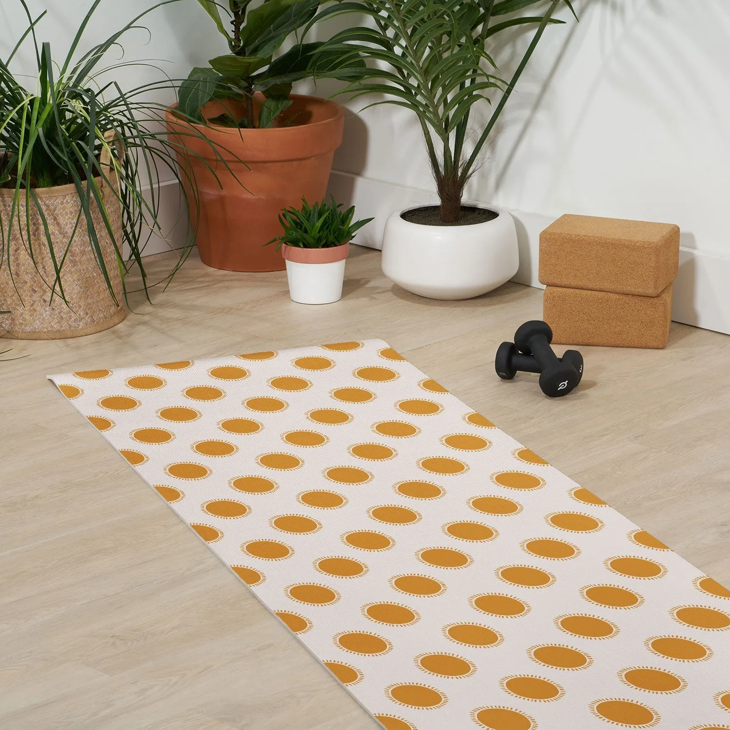 Summer Desert Sun Yoga Mat
