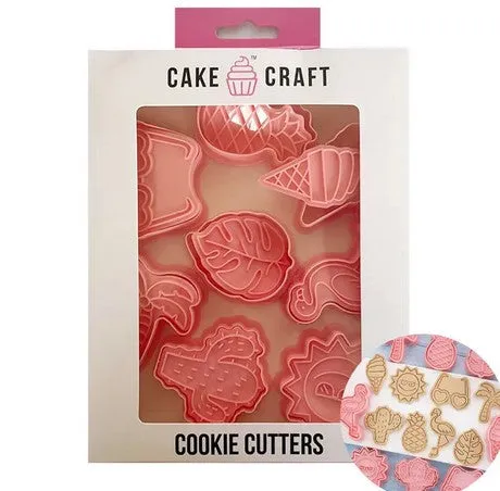 Summer Fun Cookie Cutter & Stamp Set