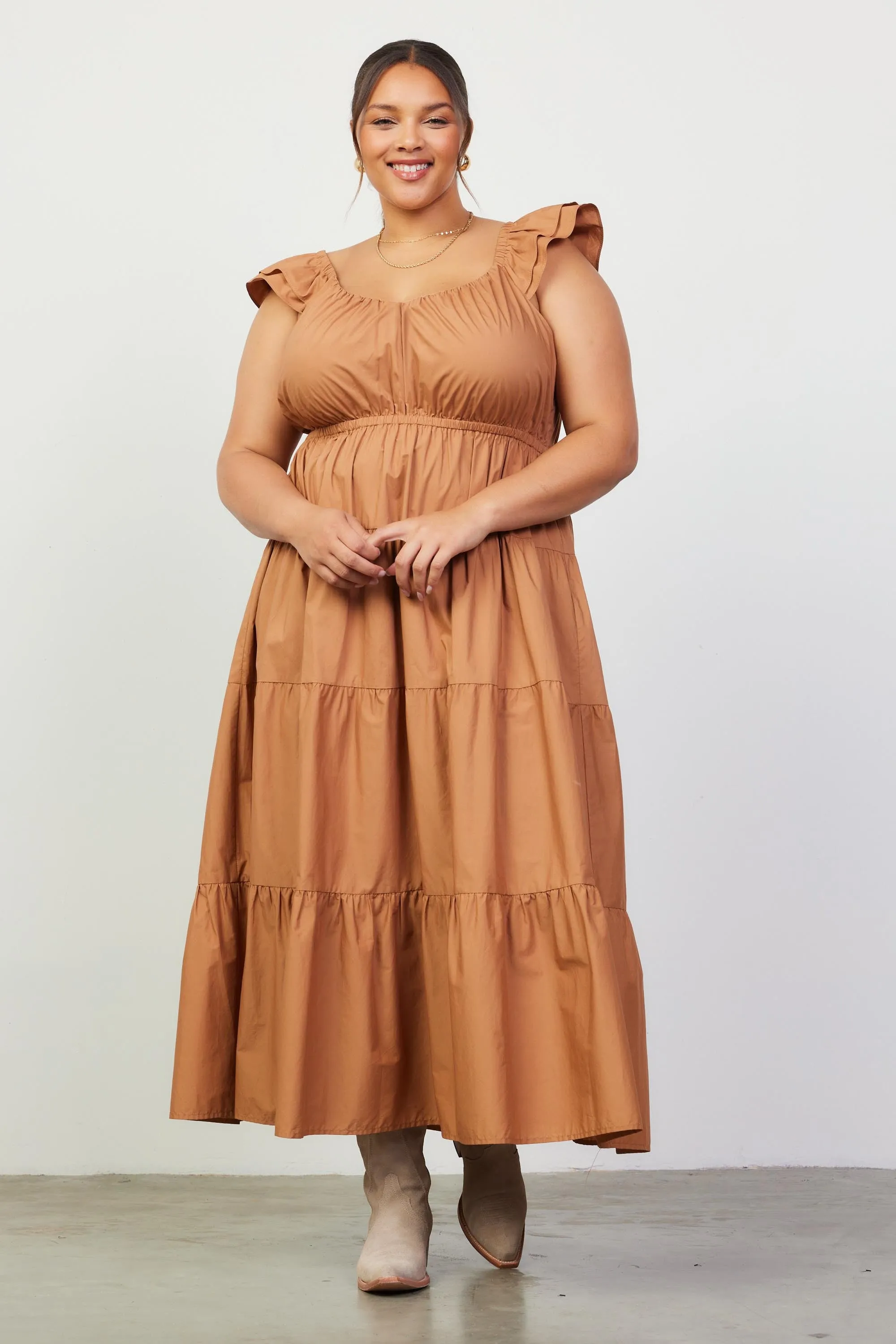 summer outing dress-curvy