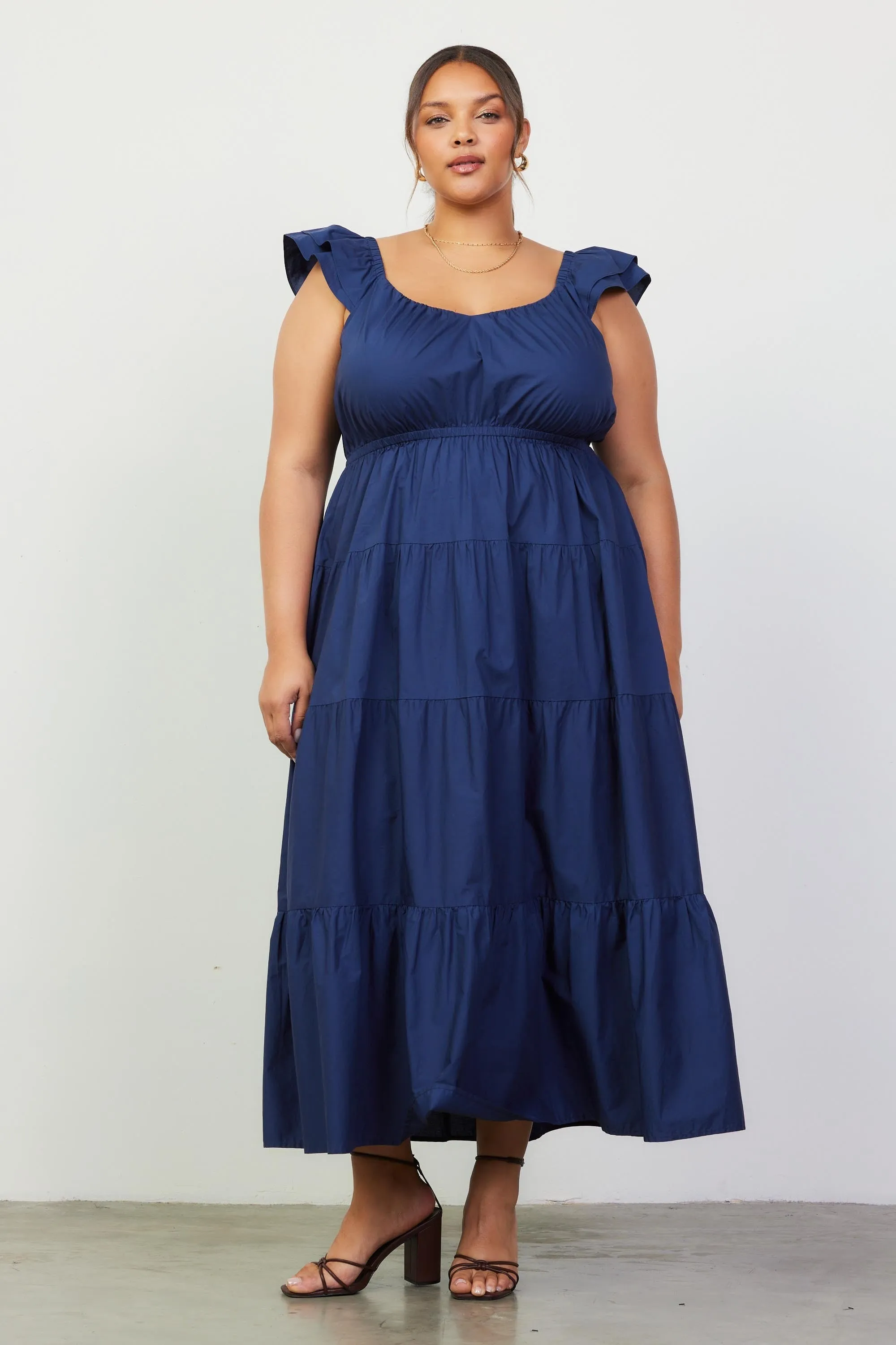 summer outing dress-curvy