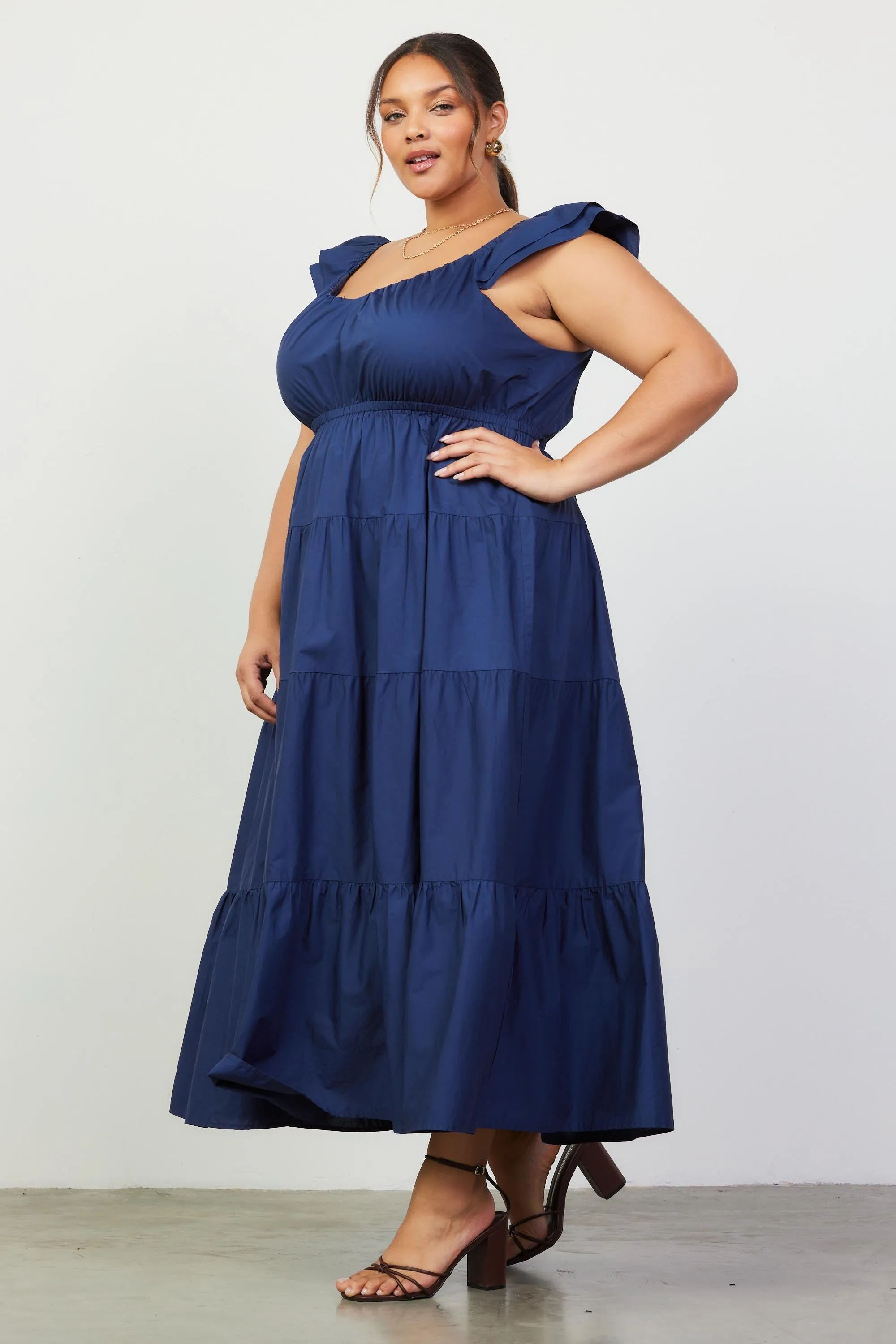 summer outing dress-curvy