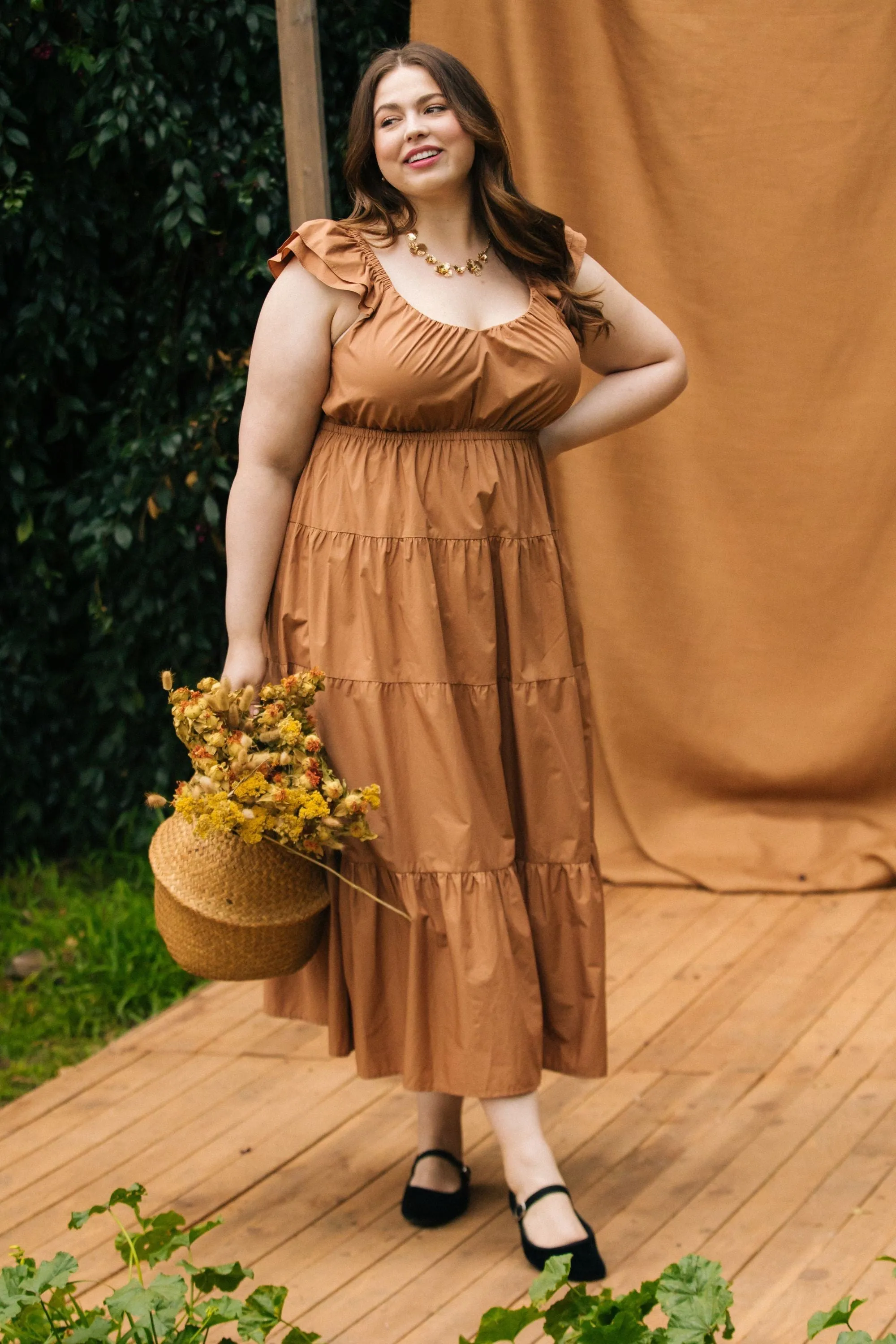 summer outing dress-curvy