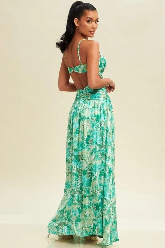 SUMMER SHIMMER MAXI DRESS