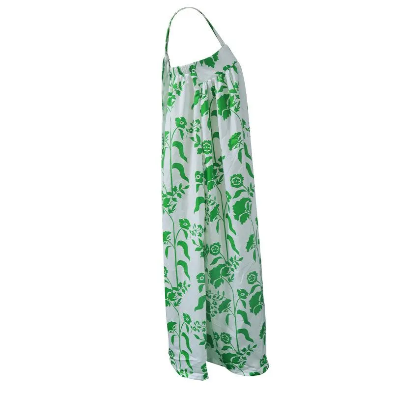 Summer Straps Holiday Long Dresses