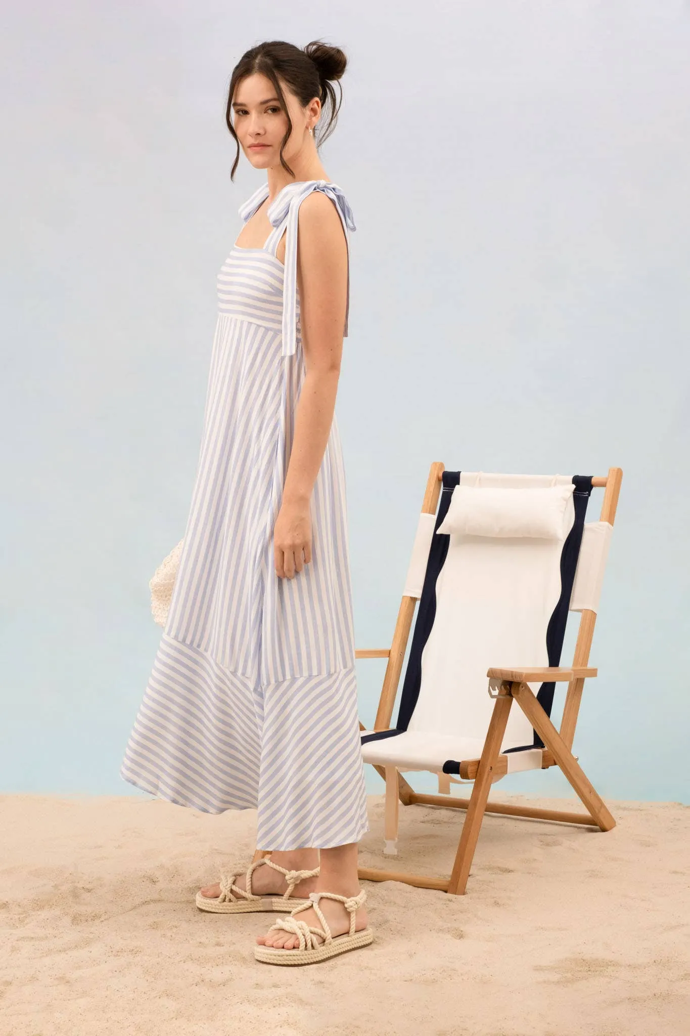 Summer Stripe Maxi Dress
