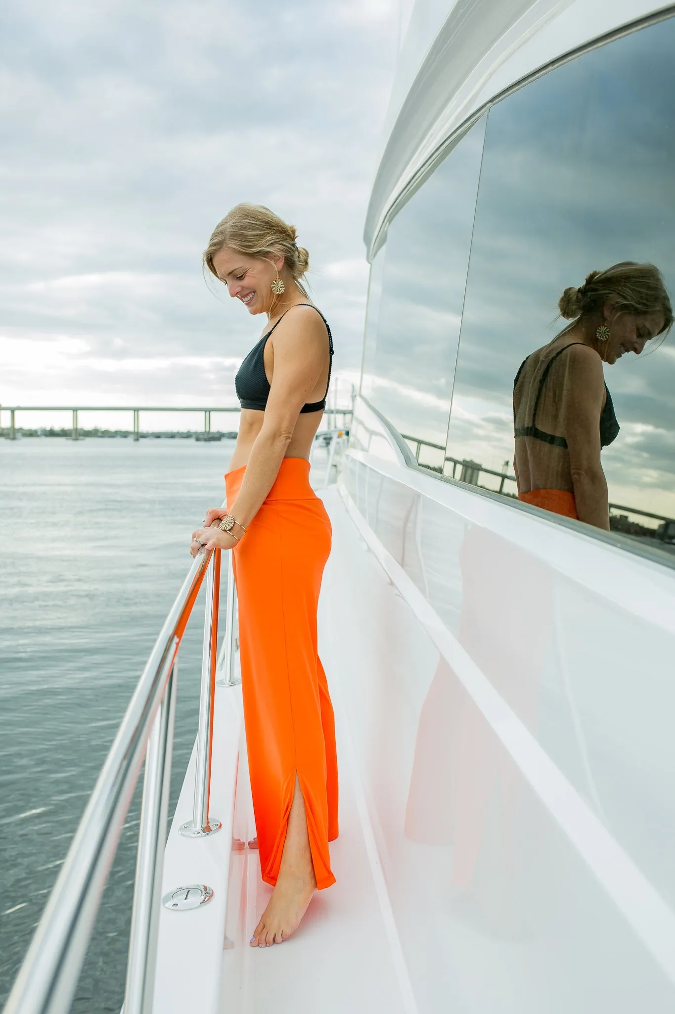 Summer Sunset Orange - Lowtide Lounger