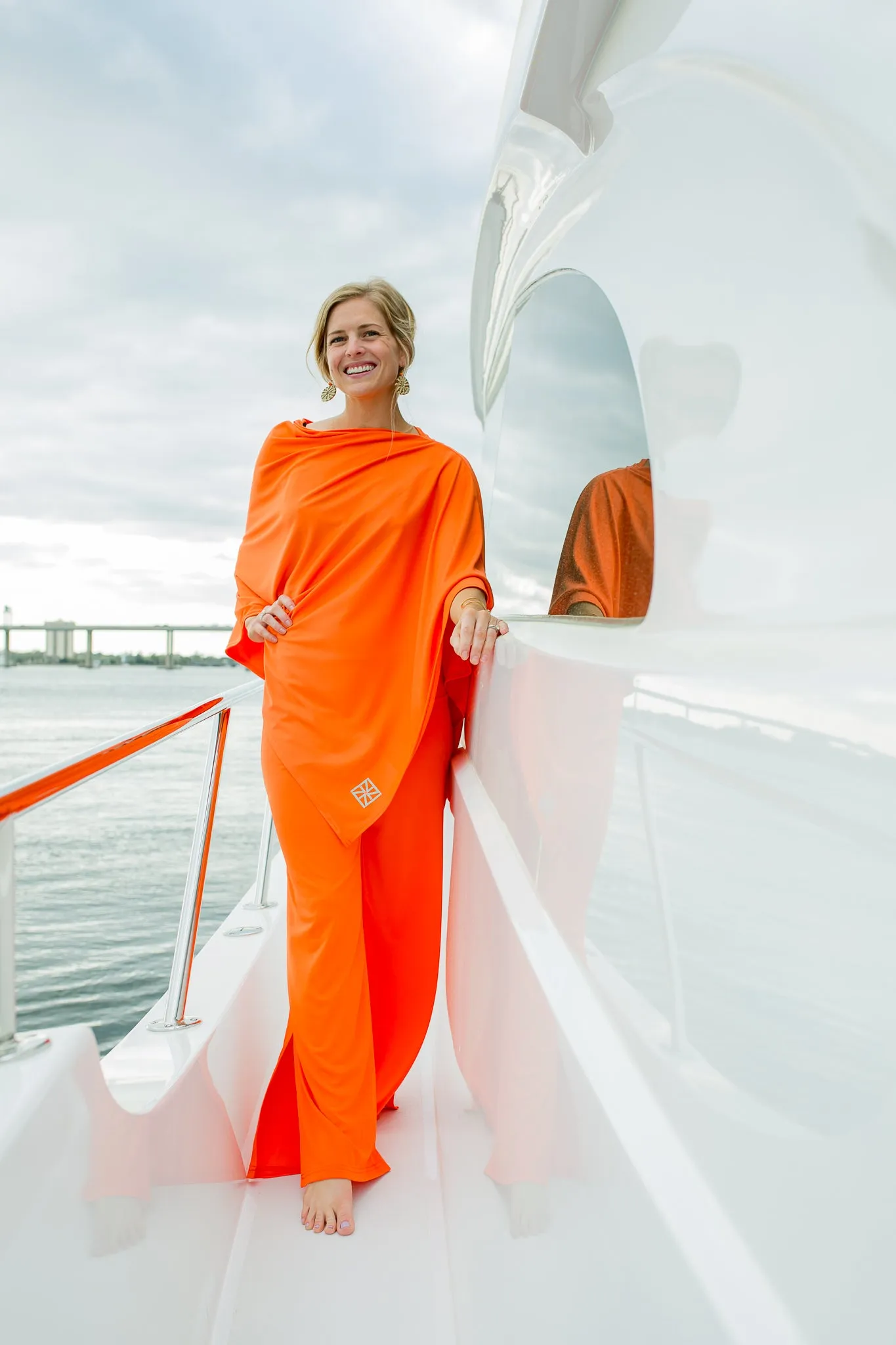 Summer Sunset Orange - Lowtide Lounger