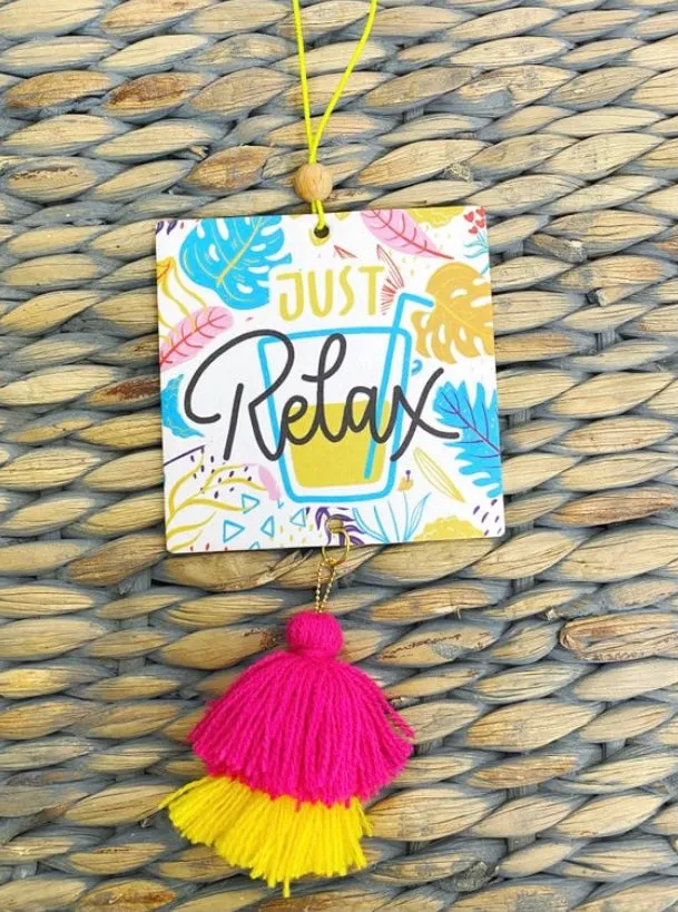 Summer Vibes Tassel Air Fresheners