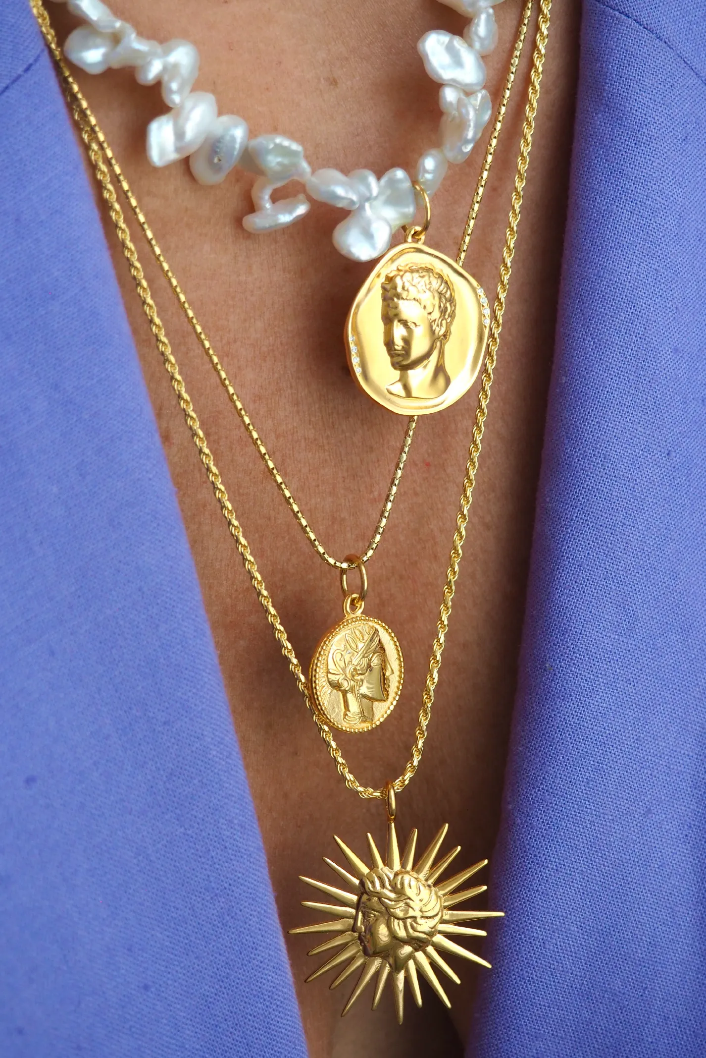 Sun Tarot Necklace