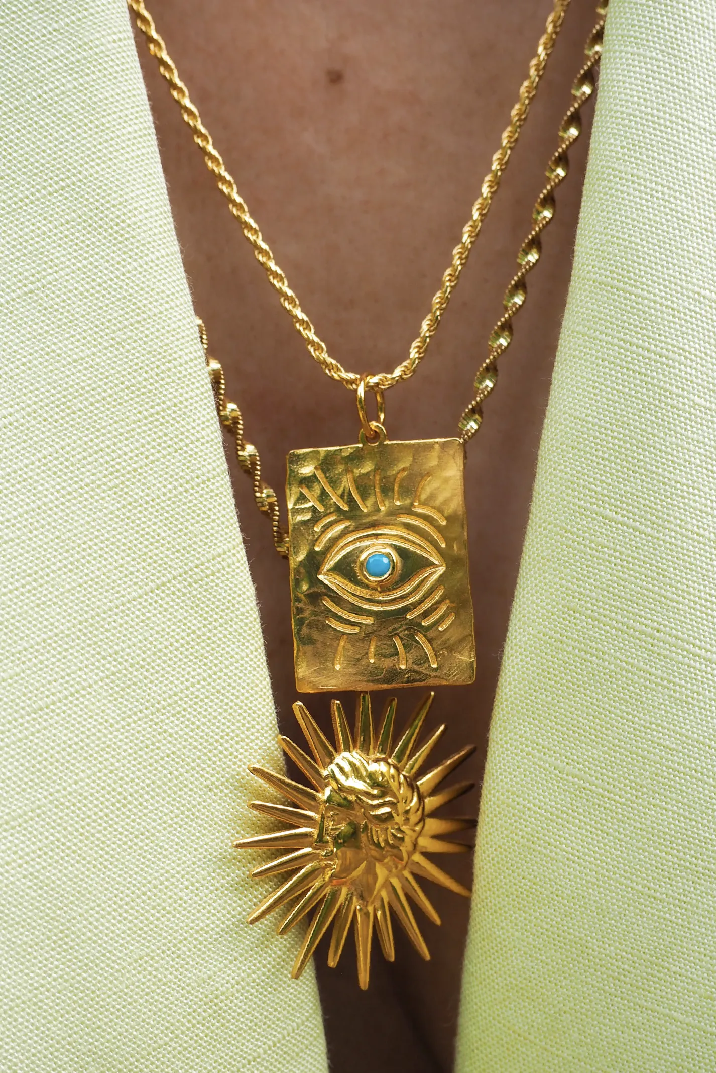 Sun Tarot Necklace
