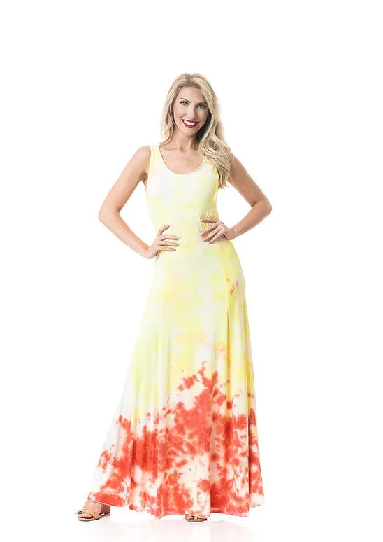 Sunrise Halter Maxi Dress