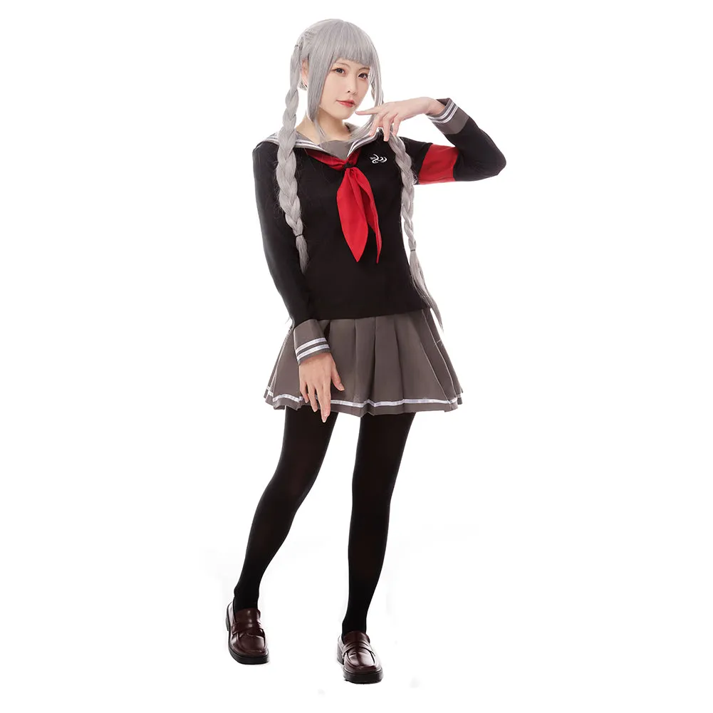 Super DanganRonpa 2 Peko Pekoyama Cosplay Costume