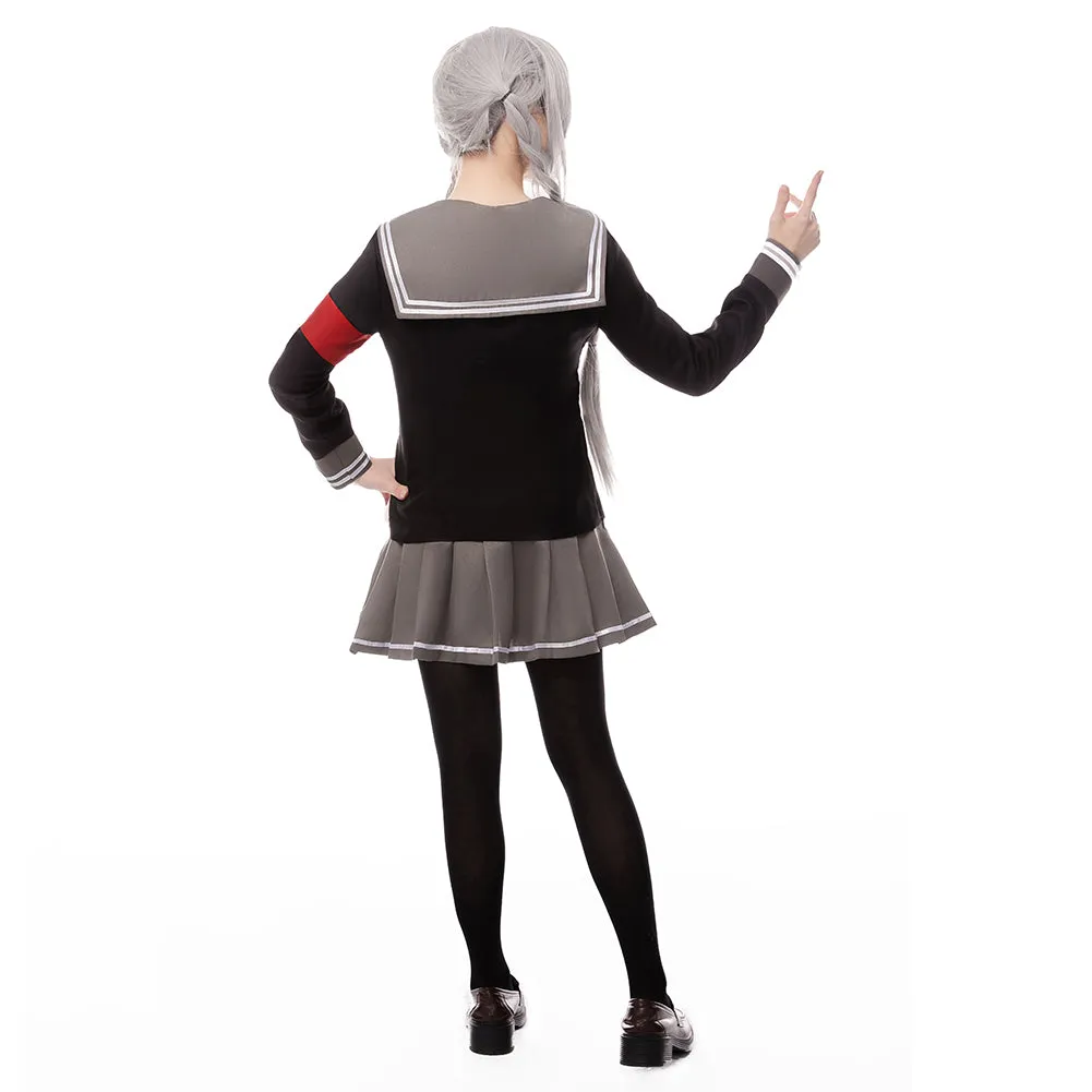 Super DanganRonpa 2 Peko Pekoyama Cosplay Costume