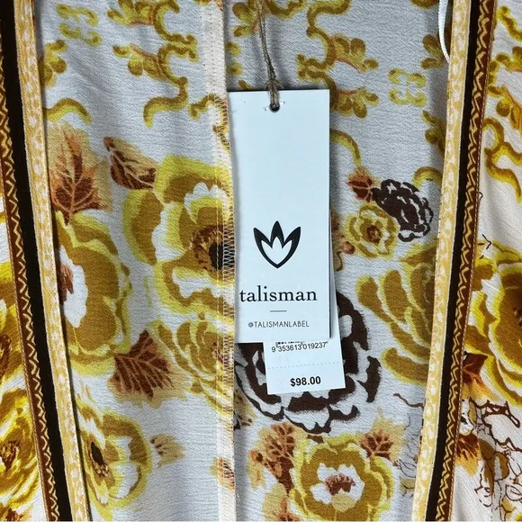 Talisman Twilight Floral Cape Cardigan - Malicon
