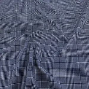 Tartan Check Black/White Fabric 150cm