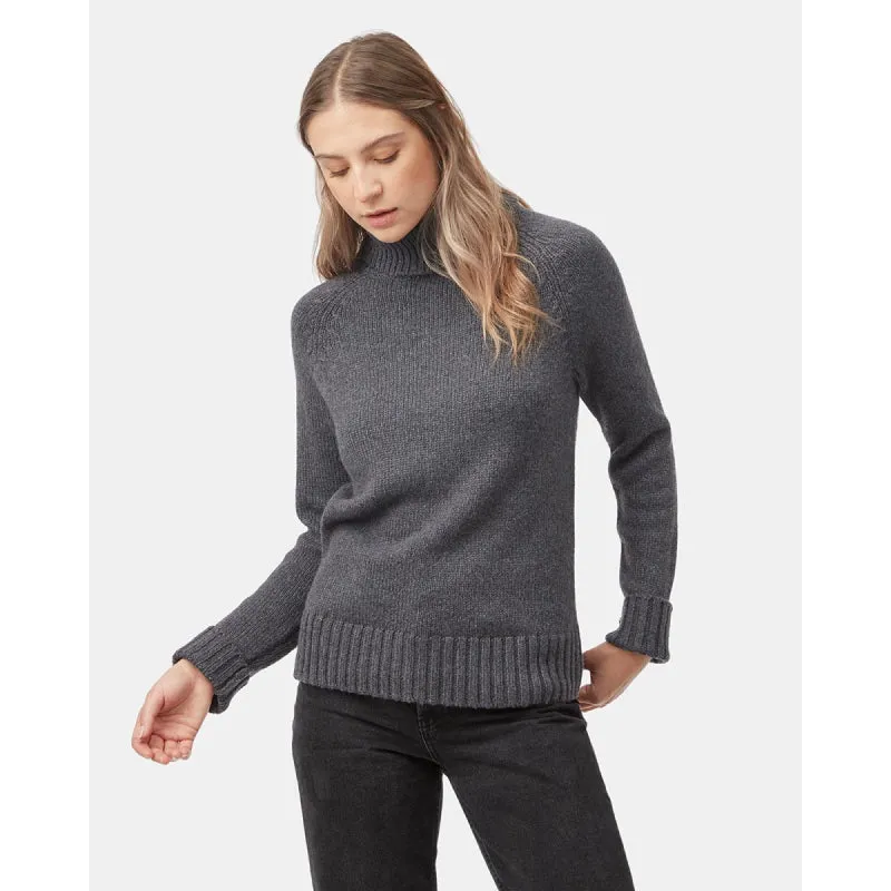 Tentree Women's Highline Wool Turtleneck Sweater