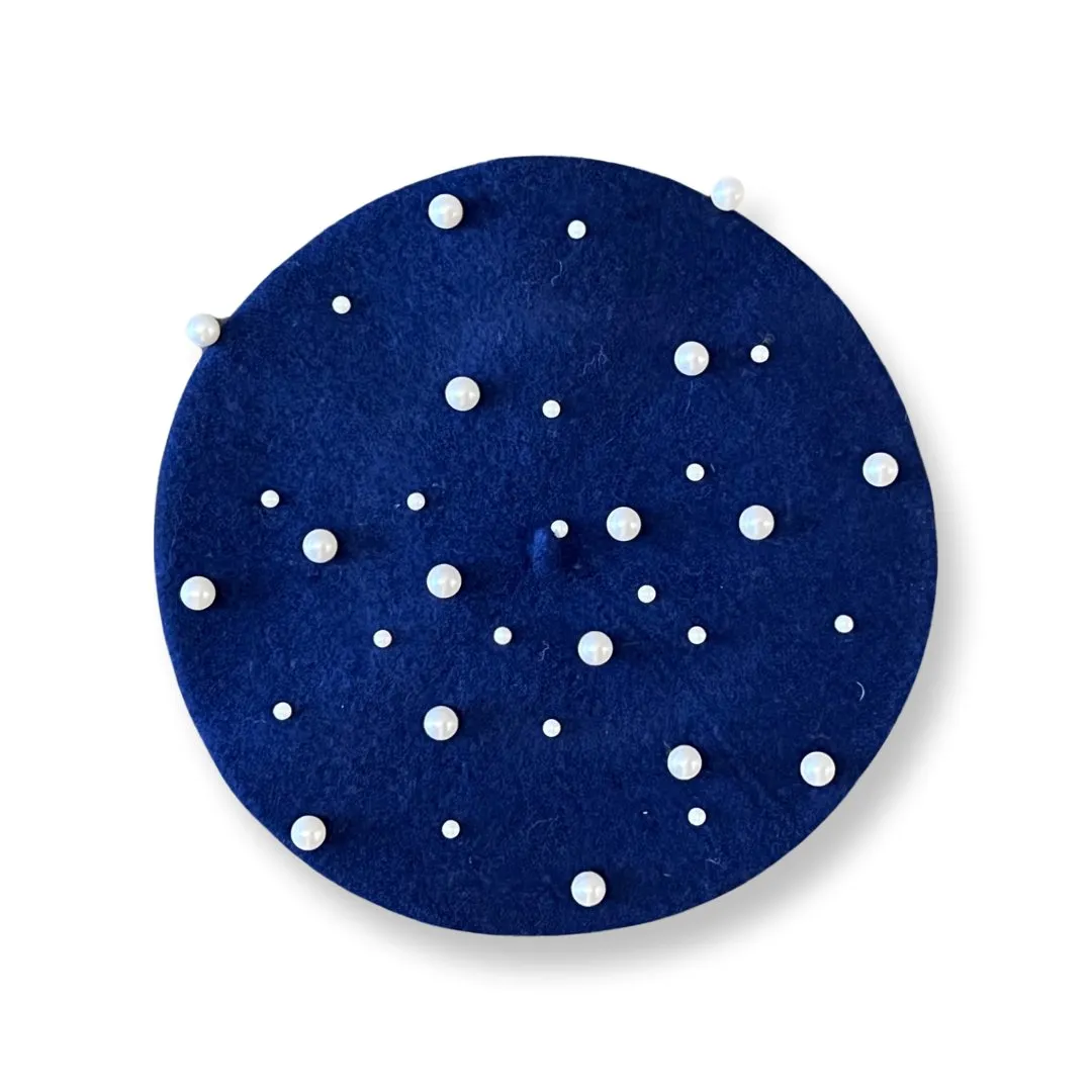 The Beret In Navy Blue