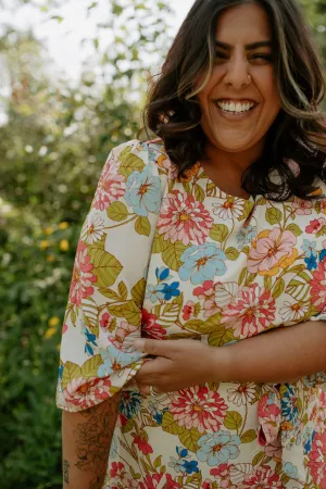 The Rochelle Balloon Sleeve Dress - PLUS