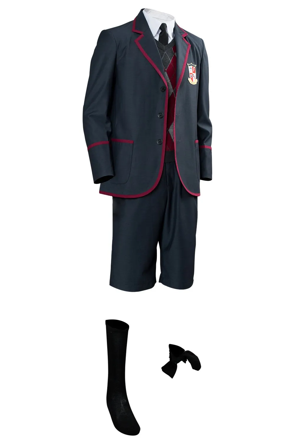 The Umbrella Academy Boys School Uniform Cosplay Costume For Kids