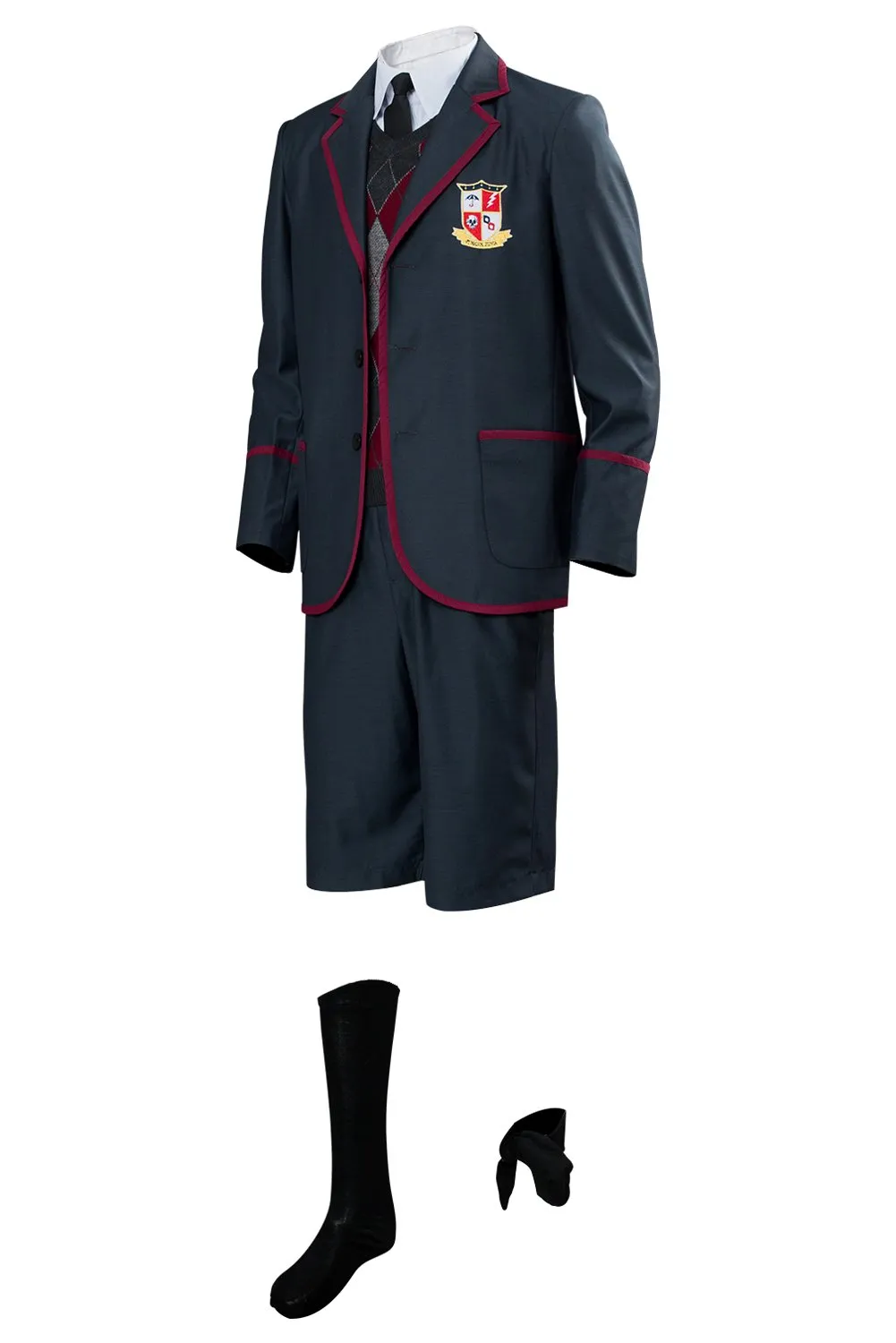 The Umbrella Academy Boys School Uniform Cosplay Costume For Kids
