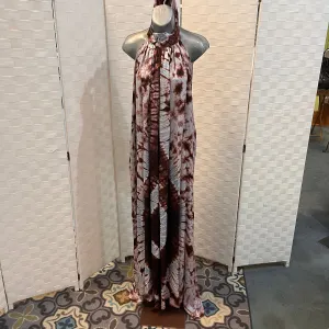 Tie Dyed Halter Dress