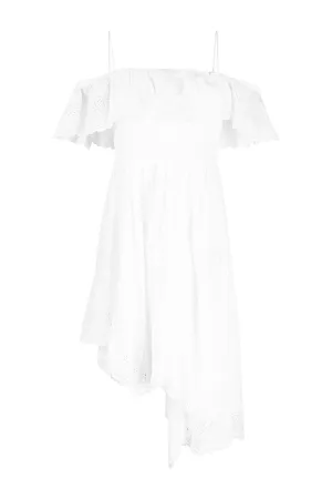 Timoria Dress in White