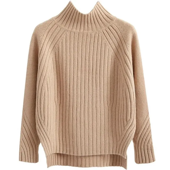 Turtleneck Belle™ | Women's Turtleneck Sweater | Soft Knit, Fitted Design, Cozy Layering Essential
