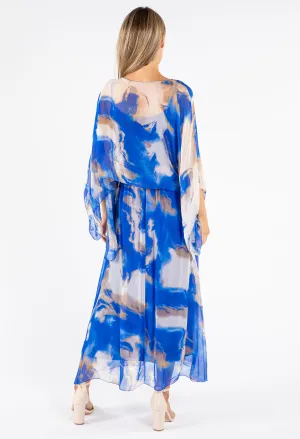 Two Piece Silk Dress